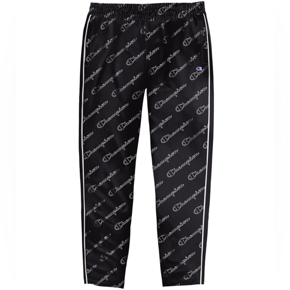 (3 for $100) Champion Outline Script Track Pants 🤍🖤